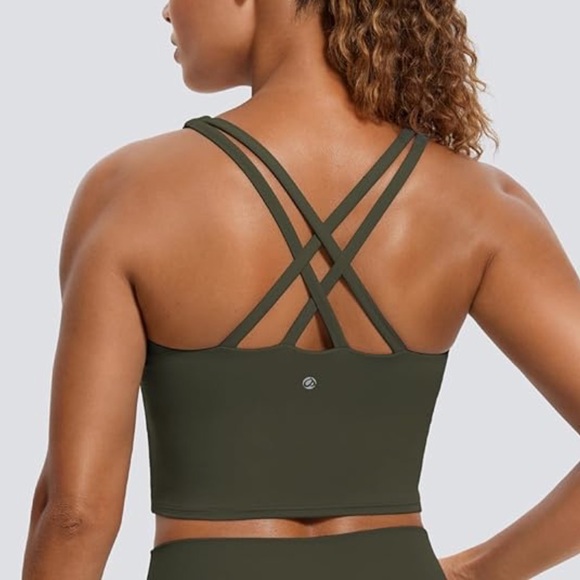 CRZ Butterluxe Strappy Longline Sports Bra - Picture 2 of 4